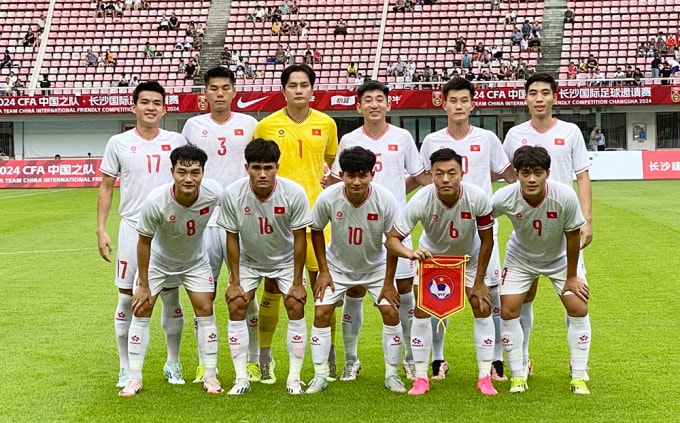 ty le s2 CFA Team China 2024: U22 Việt Nam thua Uzbekistan