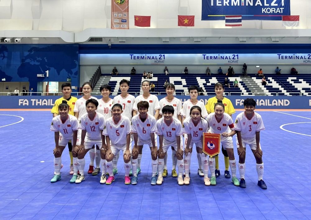 ty le s2 Đội tuyển futsal nữ Việt Nam ngược dòng thắng Đài Loan (Trung Quốc)